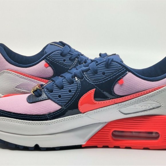 Nike Air Max 90 Cuban Link Obsidian Pink CZ8099-10 - Picture 4 of 7